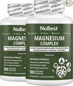 Magnesium Glycinate Chelate Complex with Albion Magnesium Bisglycinate Chelate, Vitamin B6 & BioPerine for Bone, Muscle, Natural Sleep, Nerve Function, Brain Booster | Pack 2