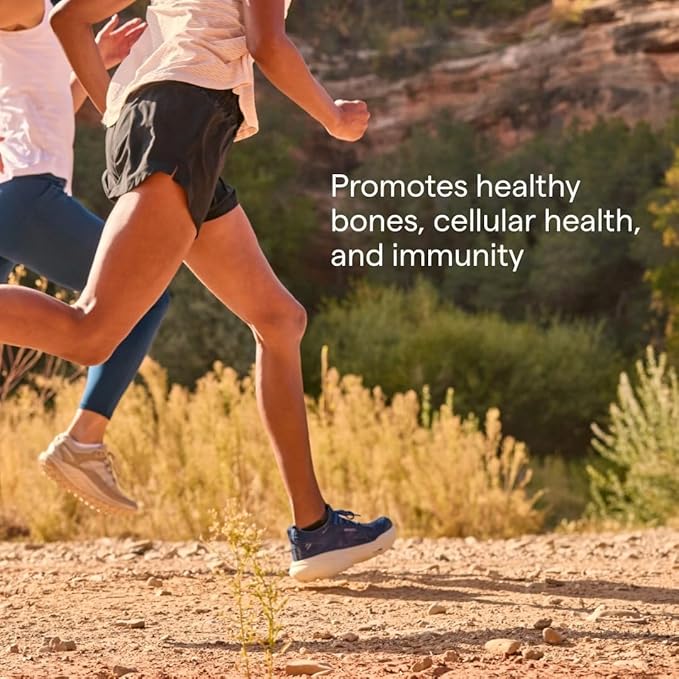 Trace Minerals Vitamin D3 + K2 Gummies - Bioavailable Vitamin Blend for Bone, Heart & Immune System Support - High-Potency - Plant-Based - Gluten-Free & Vegan - Strawberry - 60 Servings