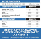 Genex Formulas Pure NMN Powder 100 Grams, Instant Dissolve, Shelf Stable, Non-Synthetic, PVP Free, Ultra-Low Density, 99.9% Pure NMN, Made in a US-Based, GMP, NSF & FSSC 22000 Certified Facility