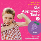SmartyPants Kids Probiotic & Prebiotic Gummies for Digestive Health: Gut Health Supplement,Clinically Studied Prebiotic for Immune Support,Grape,(30 Day Supply),60 Count (Pack of 2)