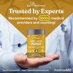 Eu Natural Purge Uric Acid Flush - Eat & Drink What You Want - Uric Acid Support for Joints & Mobility with Celery Seed, Tart Cherry & Chanca Piedra - 60 Vegetarian Capsules