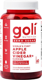 Goli Zero Sugar Trio - World's First 3-in-1 Pre, Post, Probiotic, Apple Cider Vinegar with Vitamin B12 and Probiotics, Ashwagandha & L-Theanine, Vitamin D Gummies, 90 Count (3-Bottle Set)
