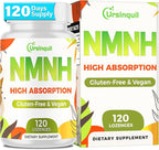 Sublingual NMNH 500mg (240-Day Supply, 500mg per Serving) NMNH(Dihydronicotinamide Mononucleotide)，NAD Supplement for NAD Levels as We Age, for Anti-Aging, Energy, Immunity, Focus - 120 Count