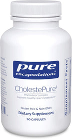 Pure Encapsulations CholestePure | Supplement to Support Cardiovascular Health, Enzyme Function, and Lipid Metabolism* | 90 Capsules