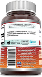 Amazing Formulas Folic Acid 5000 Mcg per Serving | Tablets Supplement | Non-GMO | Gluten-Free | Made in USA (1 Pack | 120 Count)