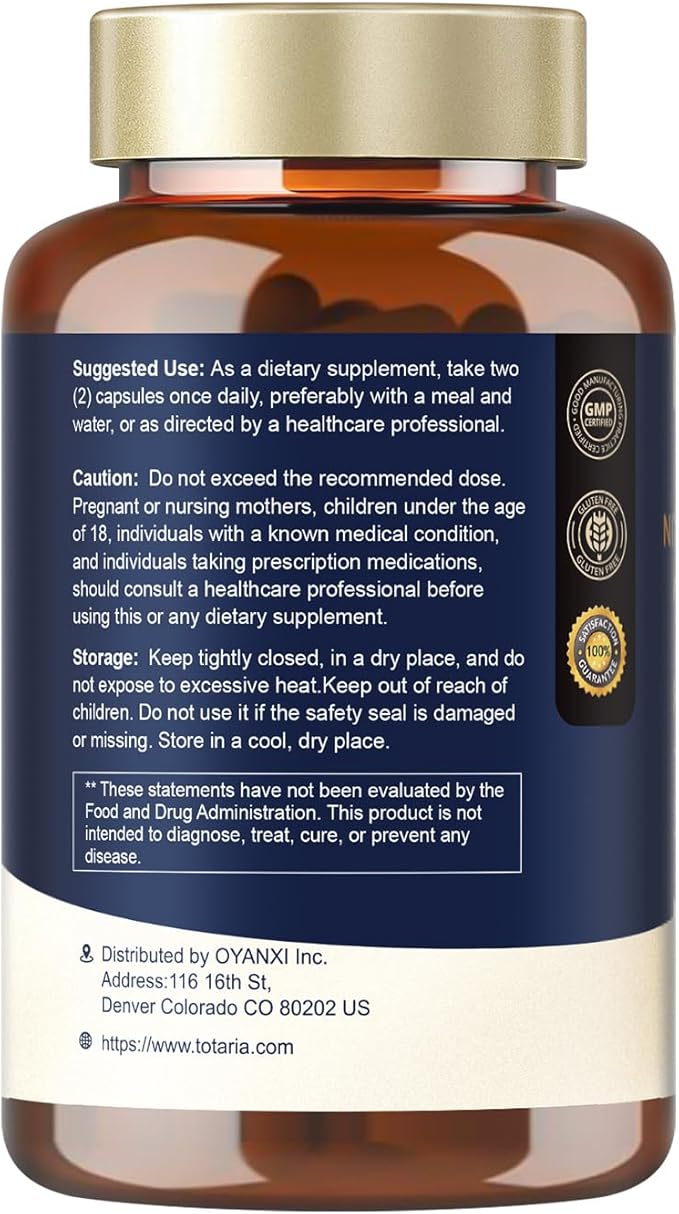Totaria NMNH (Dihydronicotinamide Mononucleotide), NMNH Supplement w/Niacinamide (Vitamin B3), Quercetin, Trans-Resveratrol, Support NAD+, Anti-Aging, Skin Cell Health & Energy, 240 Count