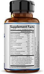 Vision Plus Complete Eye Supplements for Adults – Eye Vitamins for Seniors with Lutein, Bilberry, and Zeaxanthin – Eye Vitamin and Mineral Supplement for Clarity and Sight Care – 60 Capsules