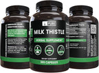 Pure Original Ingredients Milk Thistle (365 Capsules) No Magnesium Or Rice Fillers, Always Pure, Lab Verified
