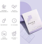 The Patch Remedy Sleep with Lavender Patch | Valerian, Passionflower, Hops, Magnesium Glycinate, Lavender | 30 Patches