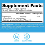 Doctors Best High Absorption Magnesium Powder Lysinate Glycinate 100% Chelated, Muscle Relaxation & Sleep Support, Gluten Free, Vegan, 100% Chelated Net Wt. 12.1 oz (340 Grams), Fruit Punch Flavor