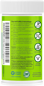 NATURELO Probiotics for Digestive Health, 50 Billion CFU, 30 Vegetarian Capsules, 11 Strains, Daily Use Supplement, Delayed Release, No-Fridge, Helps Boost Immune System, Probiotics for Women & Men
