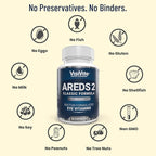 VisiVite AREDS 2 Select Eye Vitamins for Macular Support - Vitamins for Eyes with Zeaxanthin Plus Lutein Macular Supplement - Premium Macular Health Formula - Eye Supplements for Adults - 60 Capsules