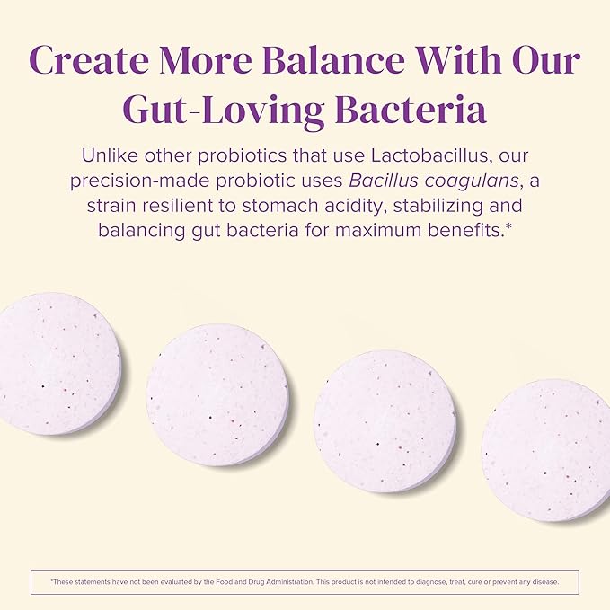 Barimelts Probiotic, 5 Billion CFU - 120 Fast-Dissolving Tablets (4-Month Supply) - Sugar-Free Probiotics for Women, Support Gut Health After Bariatric Surgery, Natural Cherry Flavor