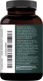NatureBell L-Lysine 1,000mg Capsules + Quercetin 250mg with Vitamin C and Zinc, 240 Count | Free Form Amino Acids, L Lysine Complex | Immune Support, Lip & Skin Health Supplement