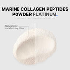 Codeage Marine Collagen Protein Powder Supplement Platinum - Biotin 10,000 mcg, Vitamin C, D3 & B6, Keratin, Hyaluronic Acid, Niacin, Wild Caught Hydrolyzed Fish Collagen Peptides - Non-GMO - 11.50 oz