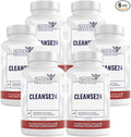 MD Cleanse24 - Gut Cleanse & Digestive Support Supplement - with Onion, Garlic, Turmeric, Papaya, Black Walnut, Sweet Wormwood Powder, Olive Leaf Extract - 360 Capsules