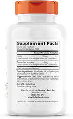Doctor's Best Lutein Supplement 20mg with Zeaxanthin - Lutein for Eyes, Eye Health Vitamins for Men & Women, Vision and Macular Health Support, Lutemax 2020 Marigold Flower Extract - 180 Softgels