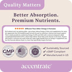 Omega Max w/LYSOVETA LPC | EPA & DHA Supplements for Brain & Retina Health | Focus, Attention, Memory, Mood & Vision | 6X Higher Absorption Than Fish Oil | High Potency Omega-3 LPC-DHA