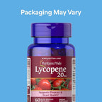 Puritan's Pride Premium Lycopene 20mg, Dietary Supplement for Prostate, Antioxidant, Heart Health, and Overall Health Support, 1 Month Supply, 60 Rapid Release Softgels