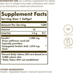 Solgar Tonalin CLA 1300 mg - 60 Softgels - Conjugated Linoleic Acid - Non-GMO, Gluten Free, Dairy Free - 60 Servings