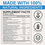 GLP-1 Supplement for Women and Men, Hunger & Metabolism Support - Support GLP1 Naturally, with Prebiotic & Probiotic Blend (90 Capsules)