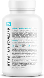 Swolverine® Magnesium Bisglycinate 200mg – TRAACS® Chelated Magnesium from Albion® | Highly Absorbable, Gentle on Stomach (30 Servings)