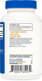 Nutricost L-Citrulline 2500mg Per Serving, 60 Servings, 1250mg Per Tablet, 120 Tabs - Non-GMO and Gluten Free Supplement