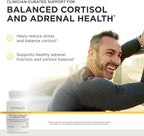 Integrative Therapeutics Cortisol Manager Allergen Free - Adrenal Health Support Supplement for Healthy Stress Response* - Vegan, Non-Dairy & Gluten-Free - 90 Capsules (45 Servings)
