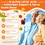 Totaria (2 Packs) R Alpha Lipoic Acid 600mg - Stabilized ALA Supplement for Neuropathy Support Capsules, Nerve Health, Nervous System and Antioxidant, Non-GMO, Gluten Free, Vegan Safe 120 Counts