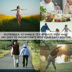 NutraBulk Vitamin B12 2500 mcg Quick Dissolve Lozenges - Cherry Flavored B-12 Sublingual - B12 Vitamins Supplement (as Cyanocobalamin) for Energy & Red Blood Cell Support - Made in USA (250 Count)