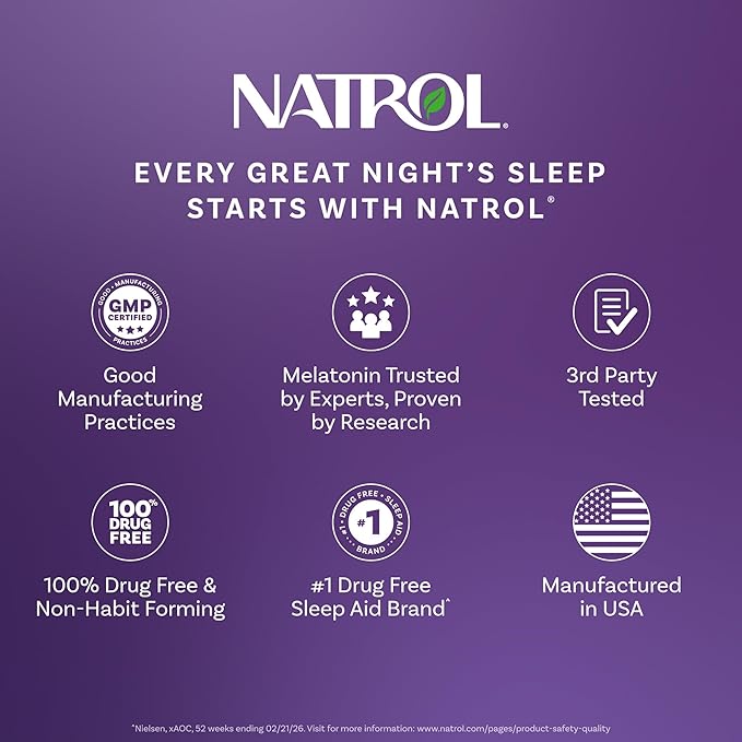 Natrol Melatonin Gummies, Sleep Support, 90 Strawberry-Flavored Adult Melatonin Gummies, 5 mg Sleep Aids for Adults