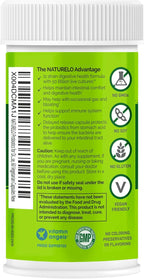 NATURELO Probiotics for Digestive Health, 50 Billion CFU, 60 Vegetarian Capsules, 11 Strains, Daily Use Supplement, Delayed Release, No-Fridge, Boosts Immune System, Probiotics for Women & Men