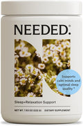 Needed. Sleep and Relaxation Support - Chamomile Powder for Relaxation and Magnesium Powder for Sleep Support, Safe and Effective Nutrients & Botanical Blend for Calm Sleep Supplement - 30-Day Supply