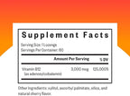 Seeking Health Adeno B12 - Vitamin B Supplement to Support Energy and Brain Health - Adenosylcobalamin Energy Supplement - 3000 mcg, 60 Lozenges