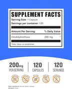BulkSupplements.com DIM Capsules - Diindolylmethane Capsules for Men & Women, DIM 200mg, Gluten Free, 1 Capsule per Serving, 120 Count (Pack of 1)