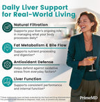 32-in-1 Liver Support with Milk Thistle Supplement – Liver Detox with Silymarin, Artichoke Extract & Beetroot Powder – Comprehensive Wellness Formula for Liver Cleanse – 1426mg (270 count) (Pack of 3)