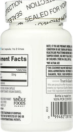 365 by Whole Foods Market, Pycnogenol Maritime Pine Bark Extract, 50mg Vegan Capsules, 60 Count