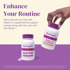 BariMelts Biotin 5000mcg, 90 Fast-Dissolving Tablets (3-Month Supply), Sugar-Free Bariatric Vitamins for Women, Natural Strawberry Flavor