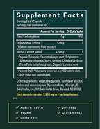 Gaia Herbs Liver Health - Supplement with Milk Thistle, Turmeric Root, Schisandra & Licorice Root for Liver & Cleanse Support* - 60 Vegan Liquid Phyto-Caps (60 Servings)