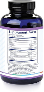 Eye Omega Advantage (Eo3) Supplement - 270 Softgels, 90-Day Supply - Re-Esterfied Omega 3 Triglyceride Form Eye Vitamins with 920mg EPA, 920mg DHA, Lutein & Zeaxanthin for Macula, Retina Support