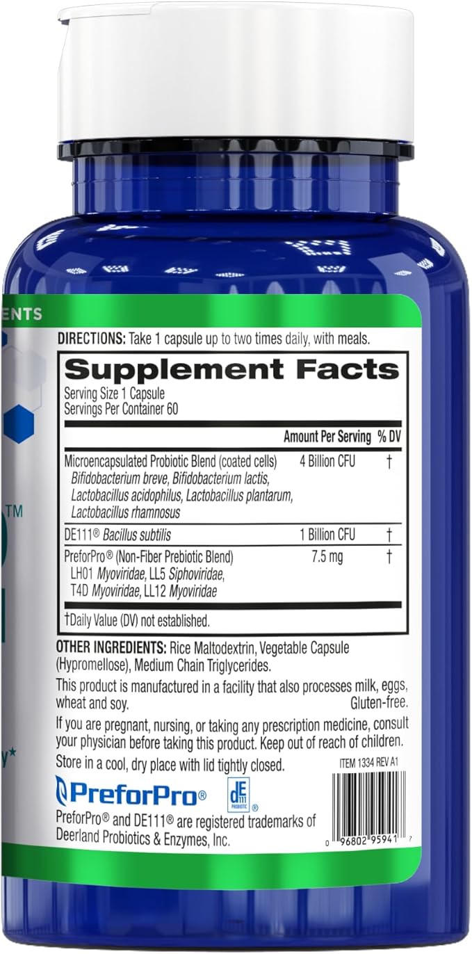 BioTrust Pro-X10 2.0 Probiotic Supplement - Probiotics for Digestive Health with Prebiotics - Immune System Support and GI Health - Free from Gluten, Soy and Dairy, Non GMO - 60 Capsules