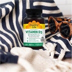 Country Life Vitamin D3 10,000 IU – High Potency Non-Fish Source – Bone & Immune Support – Certified Gluten-Free – 200 Softgels