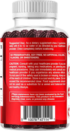 Vitamatic 2 Pack Cranberry Gummies with D-Mannose, Probiotics, Vitamin C – Plant-Based Botanical Extract – Vegan, Non-GMO – 60 Count
