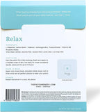 The Patch Remedy Relax Patch | L-Theanine, Lemon Balm, Valerian, Ashwagandha, Passionflower | 30 Patches