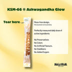 KSM-66 Ashwagandha Power Sticks, Full Spectrum 400 mg KSM 66 Ashwagandha Root Extract per serving | standardized > 5% Withanolides high absorption Boost Energy | Reduce Stress | Mood Support | Focus | Improved Memory/Cognition| 30 Sticks