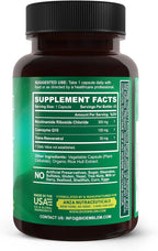 BioEmblem NAD+ Supplement | 300 mg Nicotinamide Riboside with CoQ10 & Resveratrol | Supports Healthy Aging, Cellular Energy and Cognitive Function | Non-GMO, Gluten Free - 45 Capsules