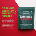 Paleovalley Organic Supergreens - Organic Greens Powder Superfood for Immune Support - Paleo Green Powder Blend - 30 Servings - 23 Superfoods - Gluten Free, No Cereal Grasses, Soy or Grain