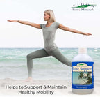 Eidon Mineral Wellness Support Liquid Supplement - Ionic Trace Mineral Drops to add to Water, Calcium, Magnesium, Zinc, Manganese, Silica, Sulfur, Boron, Bioavailable - 2 oz (Pack of 2)