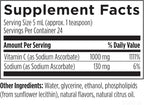 Designs for Health Liposomal Vitamin C Liquid - 1000mg Vitamin C Supplement - Liposomes (from Sunflower Lecithin) for Superior Absorption - Non-GMO, Pleasant Lemon Flavor (24 Servings / 4oz)