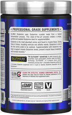 ALLMAX L Glutamine Powder 400g, Fermented L-Glutamine Powder Pure, Unflavored Glutamine Supplement for Gut Health, Recovery & Immune Support, Vegan, Gluten Free